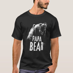 T-shirt Papa Bear Meilleur papa Fête des pères Père Pop