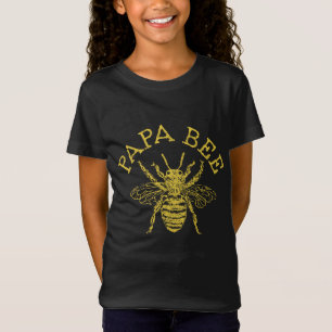 T-Shirt Papa Bee Beekeeper Funny Fête des pères Bee Lover 
