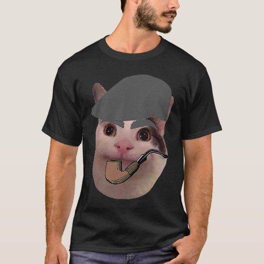 T-shirt Papa Beluga Chat (Devant)