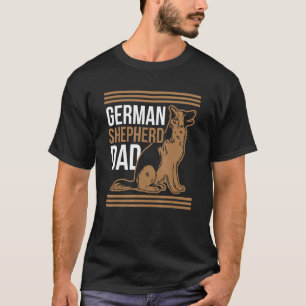 T-shirt Papa Berger Allemand Animal de compagnie Chien Ber