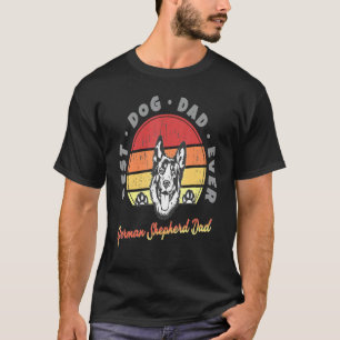 T-shirt Papa Berger Allemand Rétro Hommes Coucher de Solei
