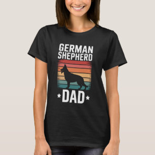 T-shirt Papa Berger Allemand Rétro pour hommes qui aiment