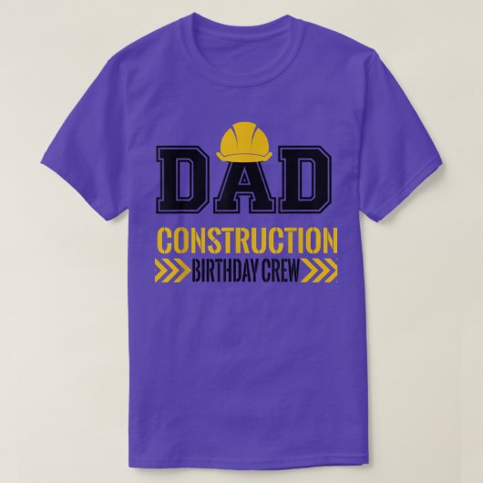 T-shirt Papa Birthday (Design devant)