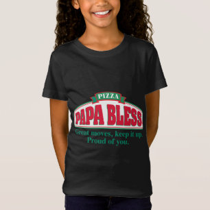 T-Shirt Papa Bless Pizza -