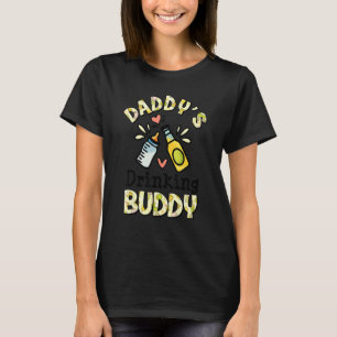T-shirt Papa boit Buddy Beer Fête des pères papa