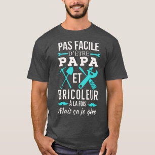T-shirt Papa Bricoleur