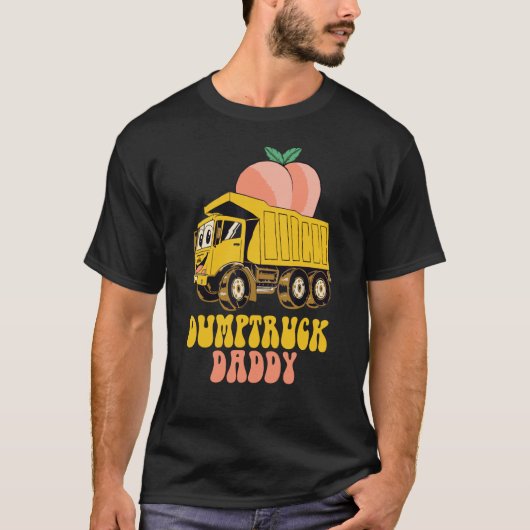 T-shirt Papa, camion (Devant)