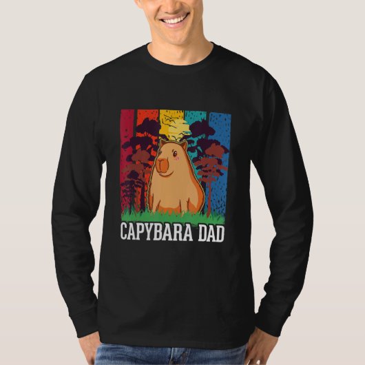T-shirt Papa Capybara (Devant)