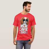 T-shirt Papa cavalier fille Classy1 (Devant entier)