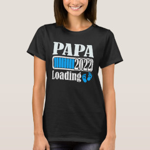 T-shirt Papa Chargement 2022 Nouveau Père Faire-part Encei