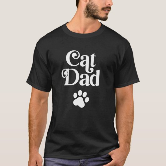 T-shirt Papa Chat (Devant)