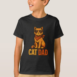T-shirt Papa Chat Cool Style Vintage