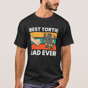 T-shirt Papa Chat Tigré Meilleur Papa Tortie de Tous les T
