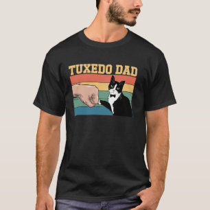 T-shirt Papa Chat Tuxedo Amateur de Chat Tuxedo