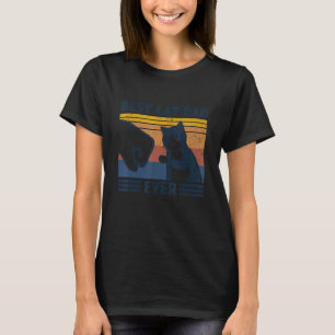 T-shirt Papa Chat Tuxedo Father Meilleur Papa Chat Ever