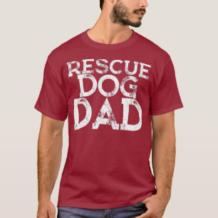 T-shirt Papa Chemise Fête des pères Cadeaux de fille chien