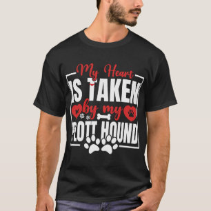 T-shirt Papa Chien Plott Hound Drôle Amateur De Papa Plott