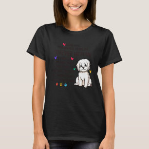 T-shirt Papa Chien Pour Toujours Humain Maltese Fête Des P