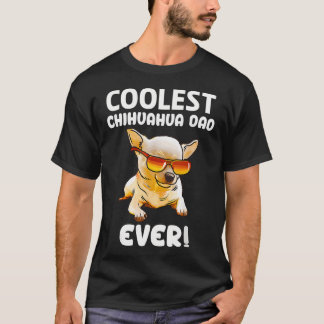 T-shirt Papa Chihuahua les amoureux de Chihuahua Papa Chih