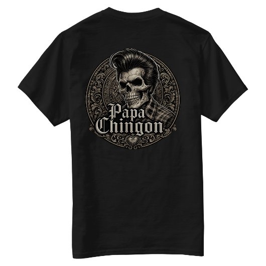 T-shirt Papa Chingon