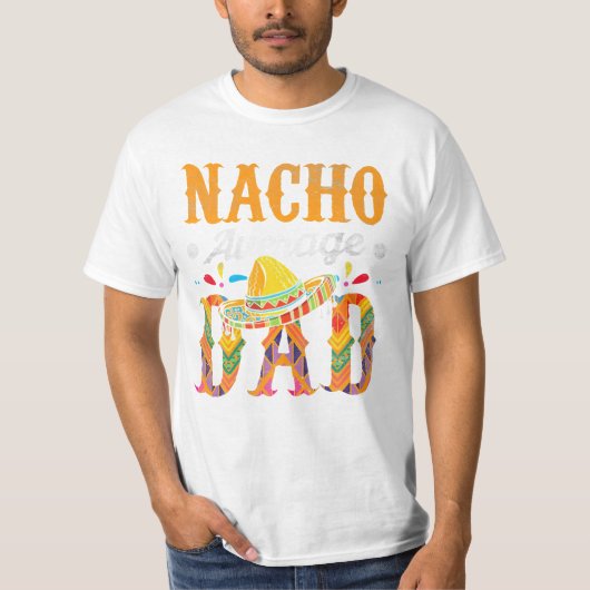 T-shirt Papa Cinco De Mayo Drôle (Devant)