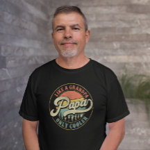 Papa comme un grand-père seulement Glacière Vintag