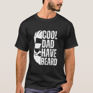 T-shirt papa cool a la barbe