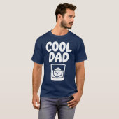 T-shirt Papa cool - réfrigéré, pas secoué (Devant entier)