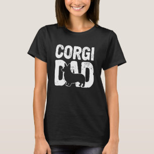 T-shirt Papa Corgi Drôle Amateur de Chien Pembroke Welsh C