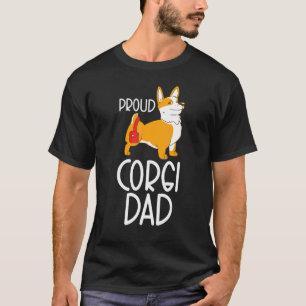 T-shirt Papa Corgi fière Pembroke Welsh Corgi Papa 1