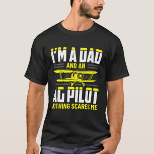 T-shirt Papa Crop Duster AG Pilote Appareils d'application