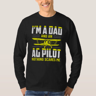 T-shirt Papa Crop Duster AG Pilote Appareils d'application