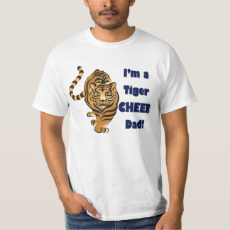 T-shirt Papa d'acclamation de tigre