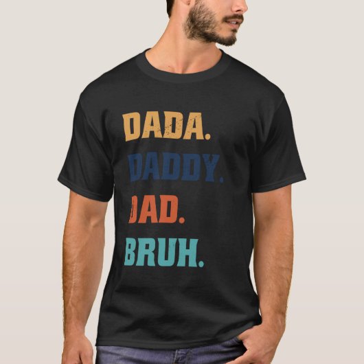 T-shirt Papa Daddy Papa Frérot 1 (Devant)
