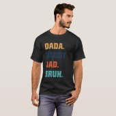 T-shirt Papa Daddy Papa Frérot 1 (Devant entier)