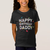 T-Shirt papa d'anniversaire heureux (Devant)