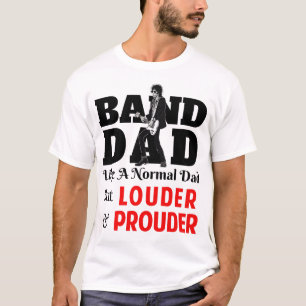 T-shirt papa de bande