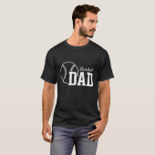 T-shirt Papa de baseball (Devant entier)
