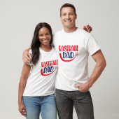 T-shirt Papa de baseball (Unisexe)