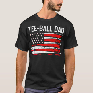 T-shirt Papa de baseball Papa Daddy pour la fête des pères