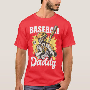 T-shirt Papa de baseball pour la Fête des pères