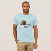 T-SHIRT PAPA DE BASKET-BALL (Devant entier)