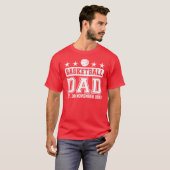 T-shirt Papa de basket-ball (Devant entier)