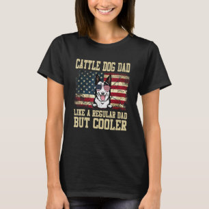 T-shirt Papa De Bataille Australienne Comme Un Papa Réguli
