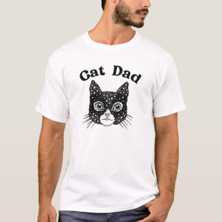 T-shirt Papa de chat