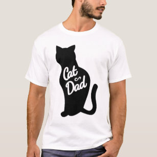 T-shirt Papa de chat