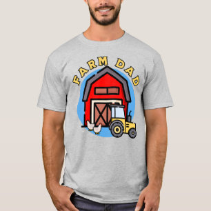 T-shirt Papa de ferme