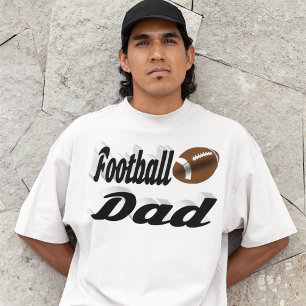 T-shirt papa de football