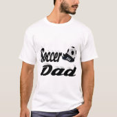 T-shirt papa de football (Devant)