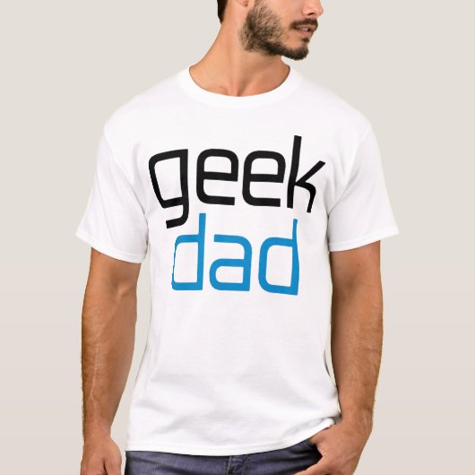 T-shirt Papa de geek (Devant)